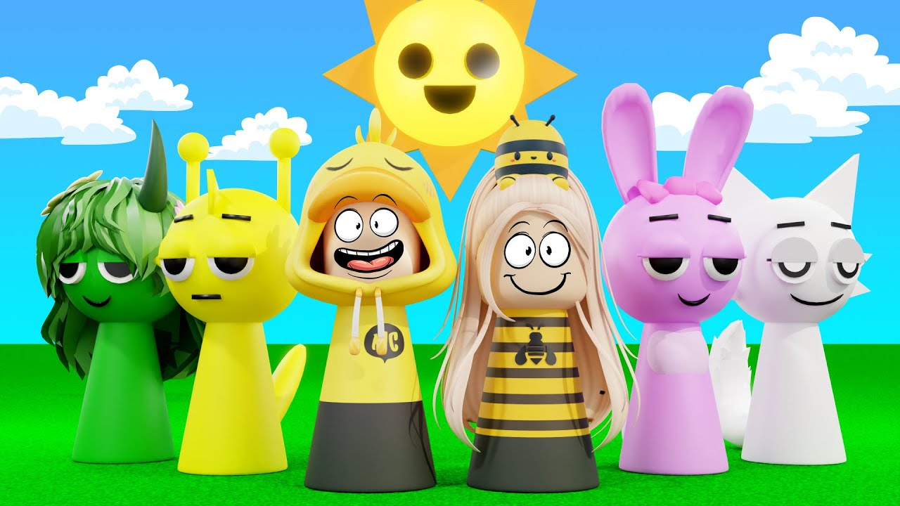 Sprunki 3D Paling Realistis!