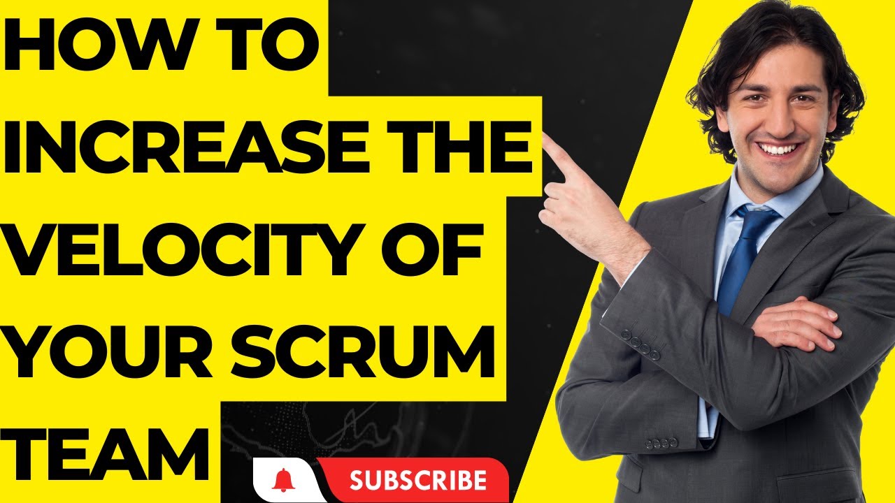 Scrum Master interview question | How to increase the velocity of your scrum team?