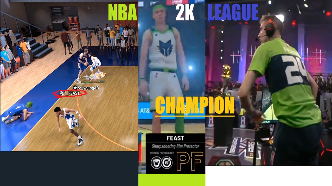 I Played an NBA 2K League Champion in Squad Rec Center | NBA 2K26