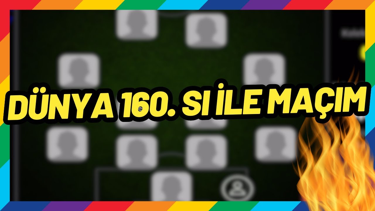 DÜNYA 160. SI İLE MAÇIM [ EFOOTBALL 2024 PS5 ]