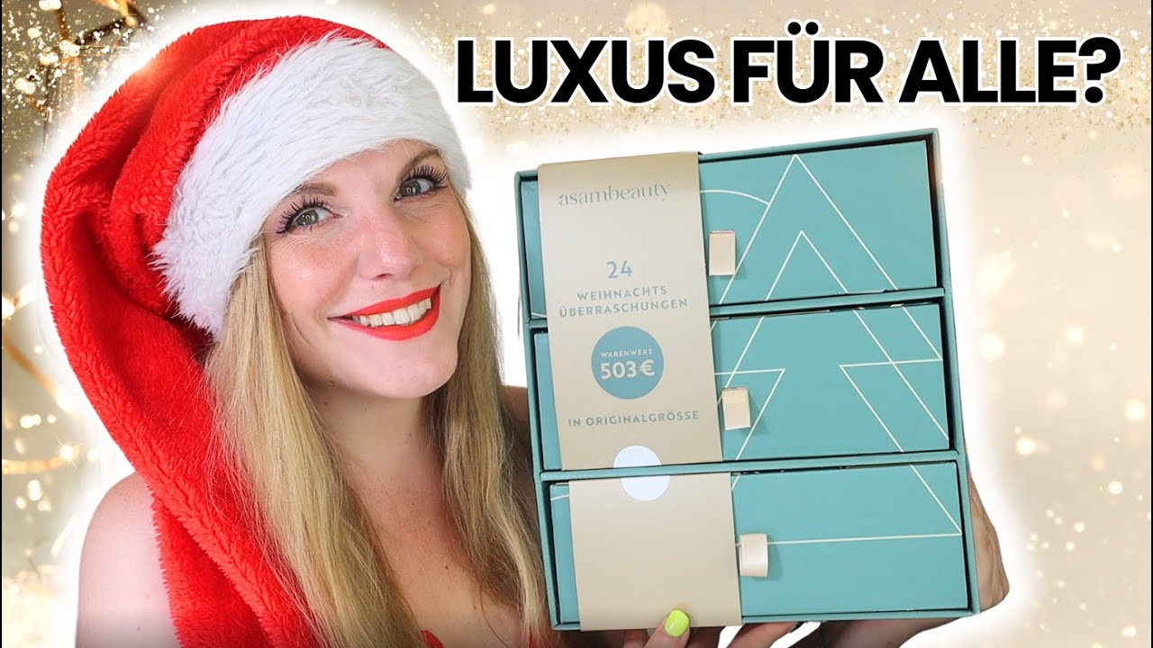 LUXUS PUR ✨ M. ASAM PREMIUM Adventskalender 2024 Unboxing