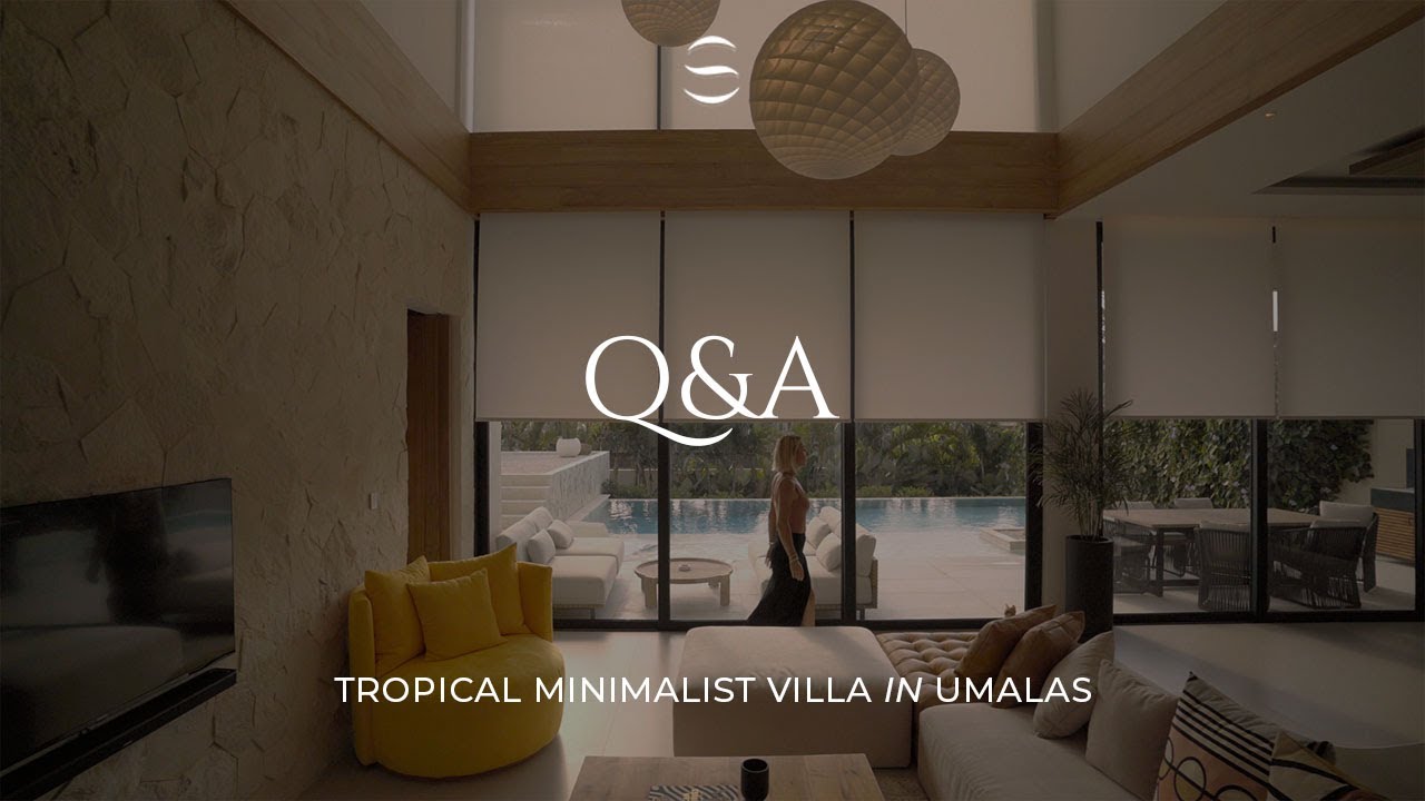 Tropical Minimalist Villa in Umalas l EP. 1 Q&A | Suasa Real Estate.