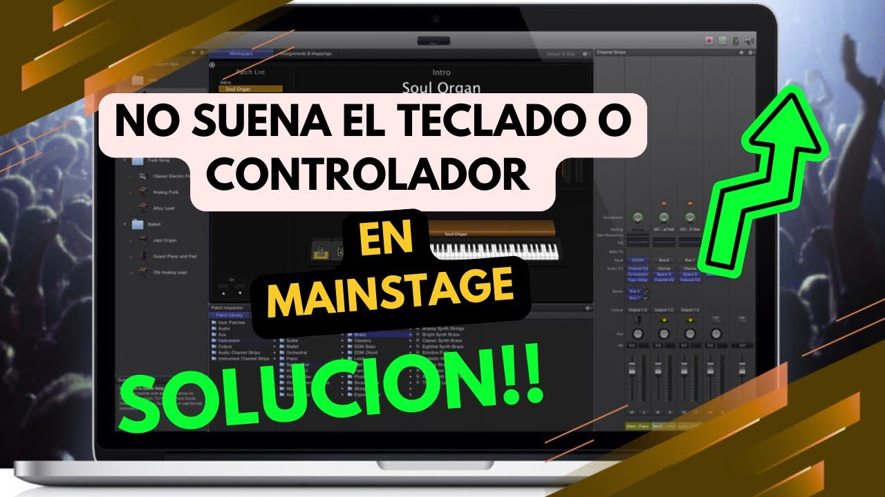 No Suena tu Controlador o teclado en MainStage (Solución)