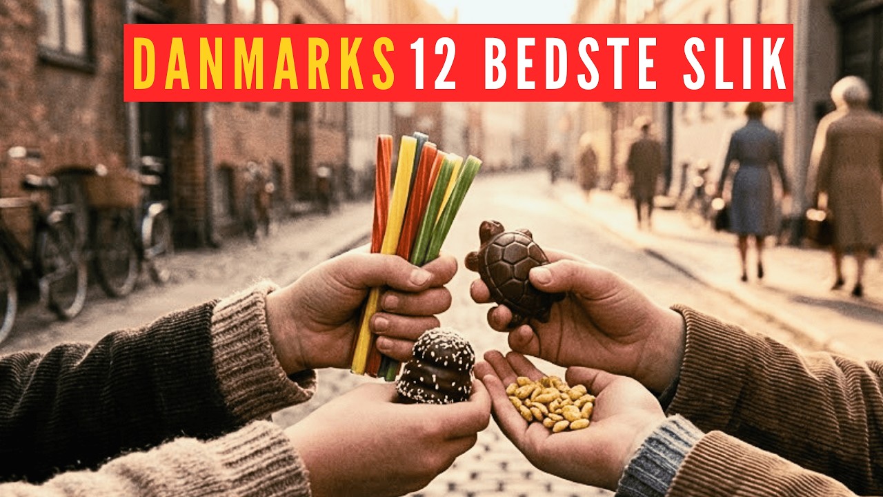 12 LEGENDARISKE DANSKE SLIK – Som Ethvert Barn Drømte Om