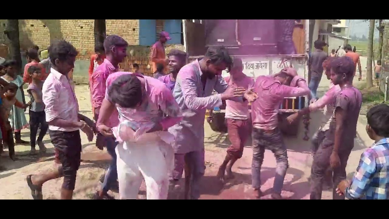 holi Desi village dance.......