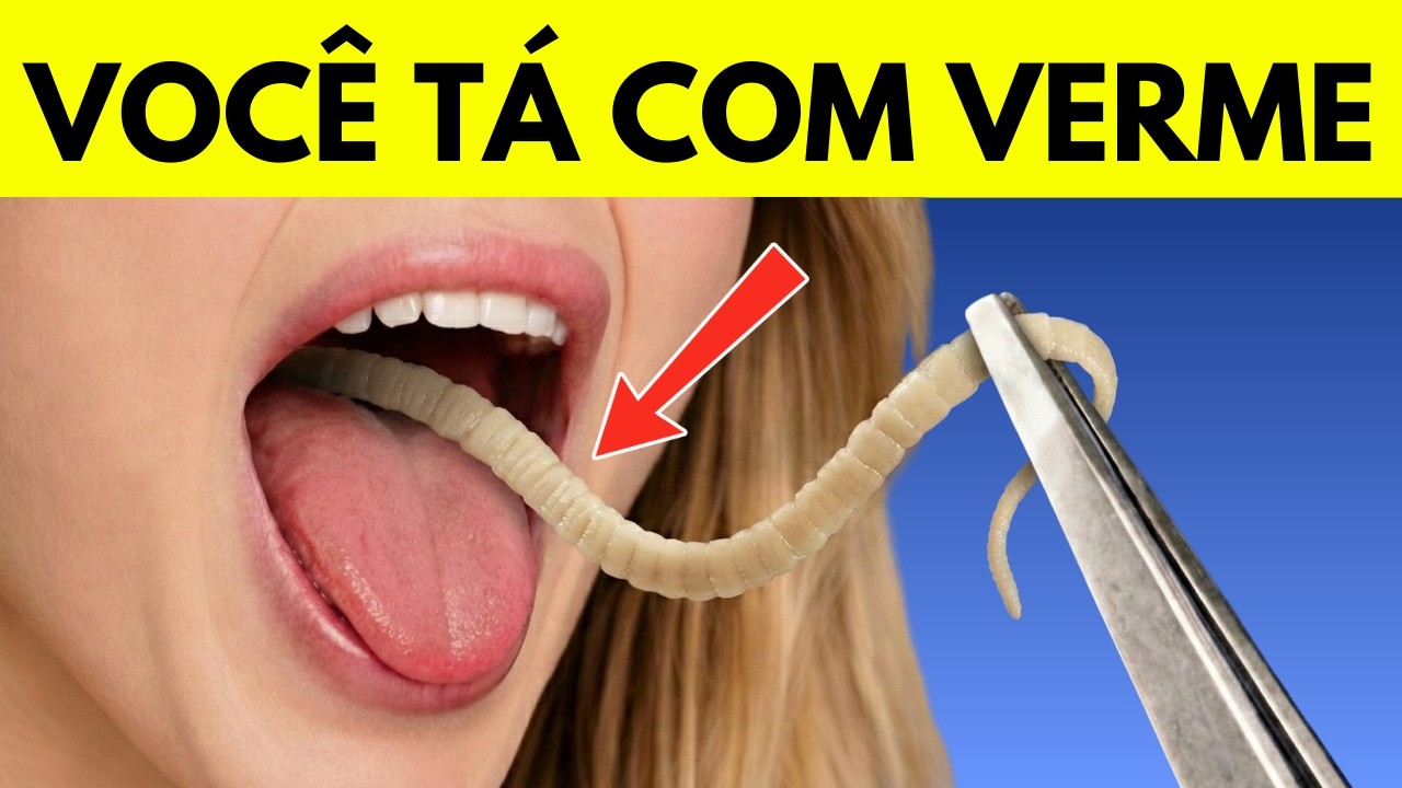 MÉDICA ALERTA: Sinais que você está CHEIO de VERMES