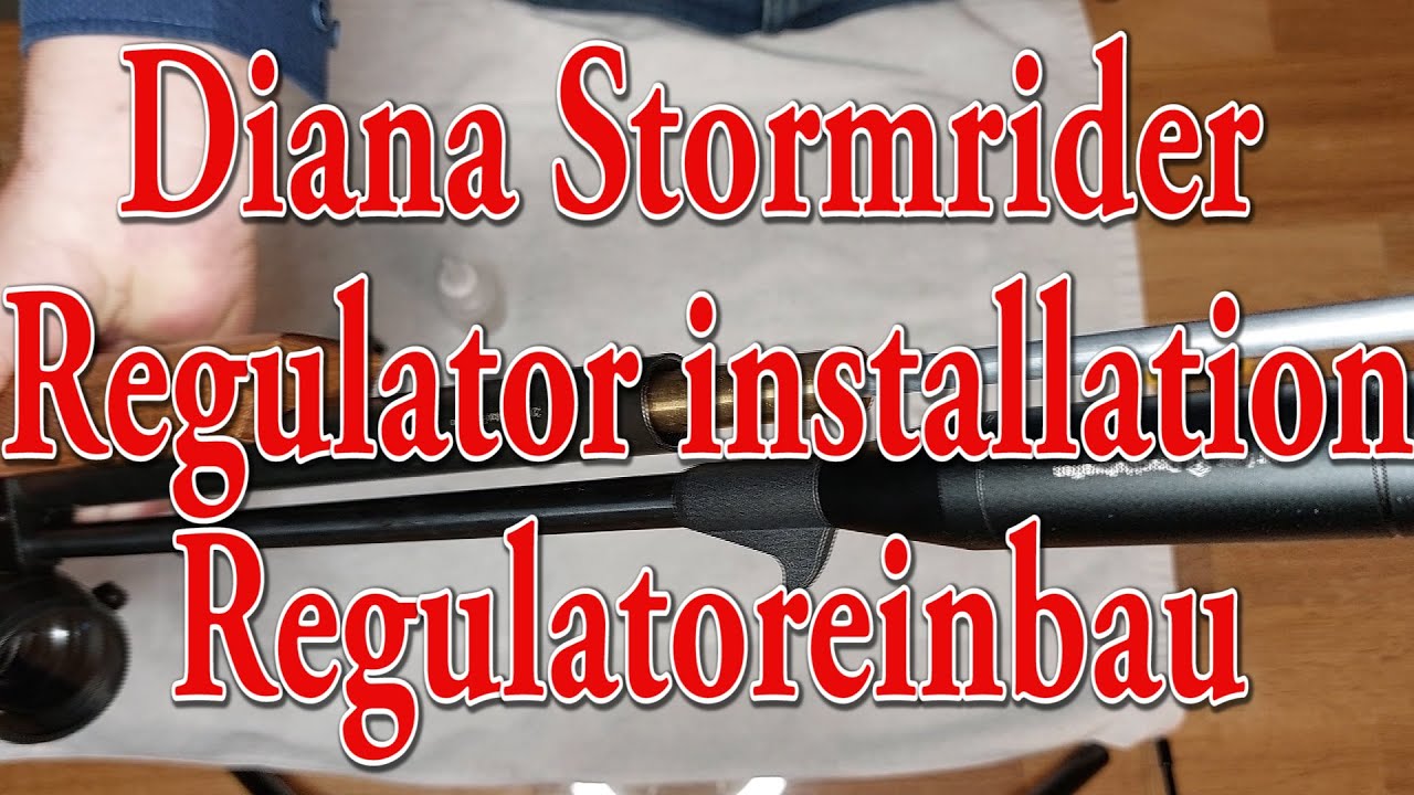 Diana Stormrider Generation 2 Regulatoreinbau pcp