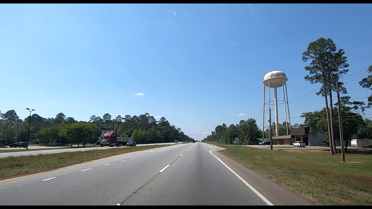 Albany, Georgia to Leesburg, Georgia-Driving Tour a