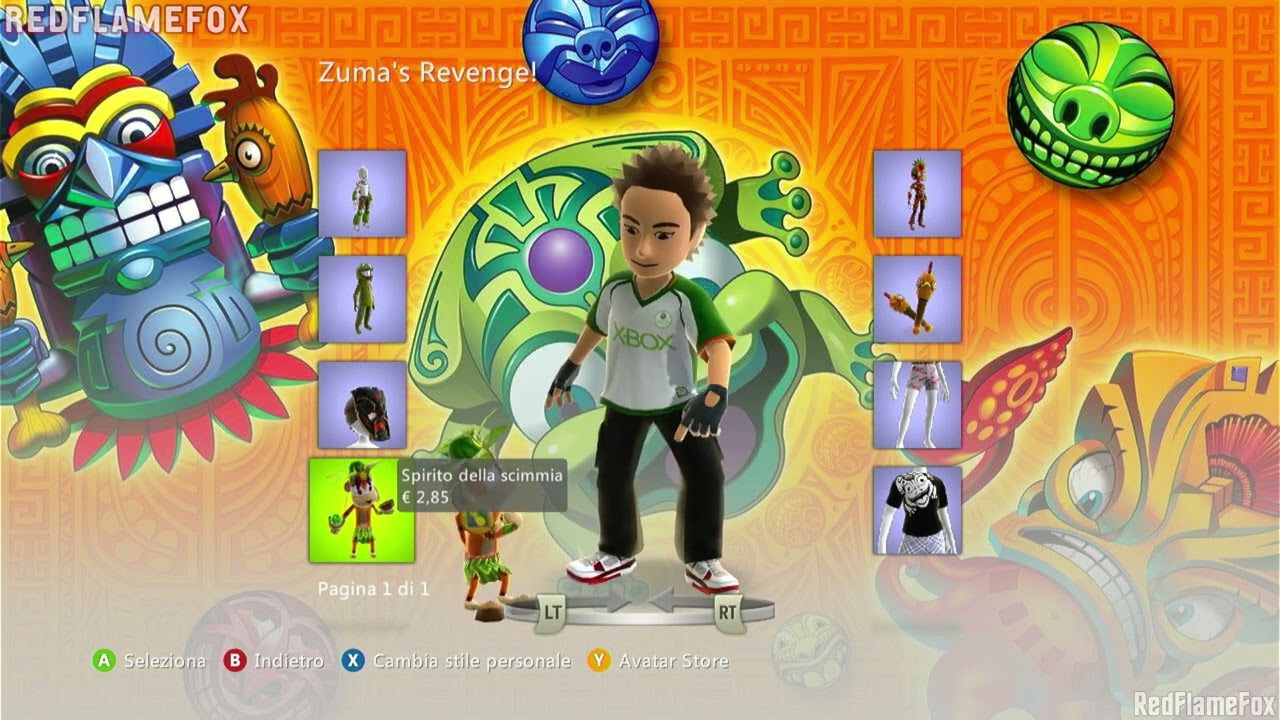 Zuma's Revenge - Xbox 360 Avatar Store