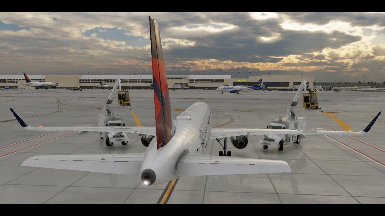 Full Day of flying IRL Delta Airlines A321 Routes in #xplane #vatsim