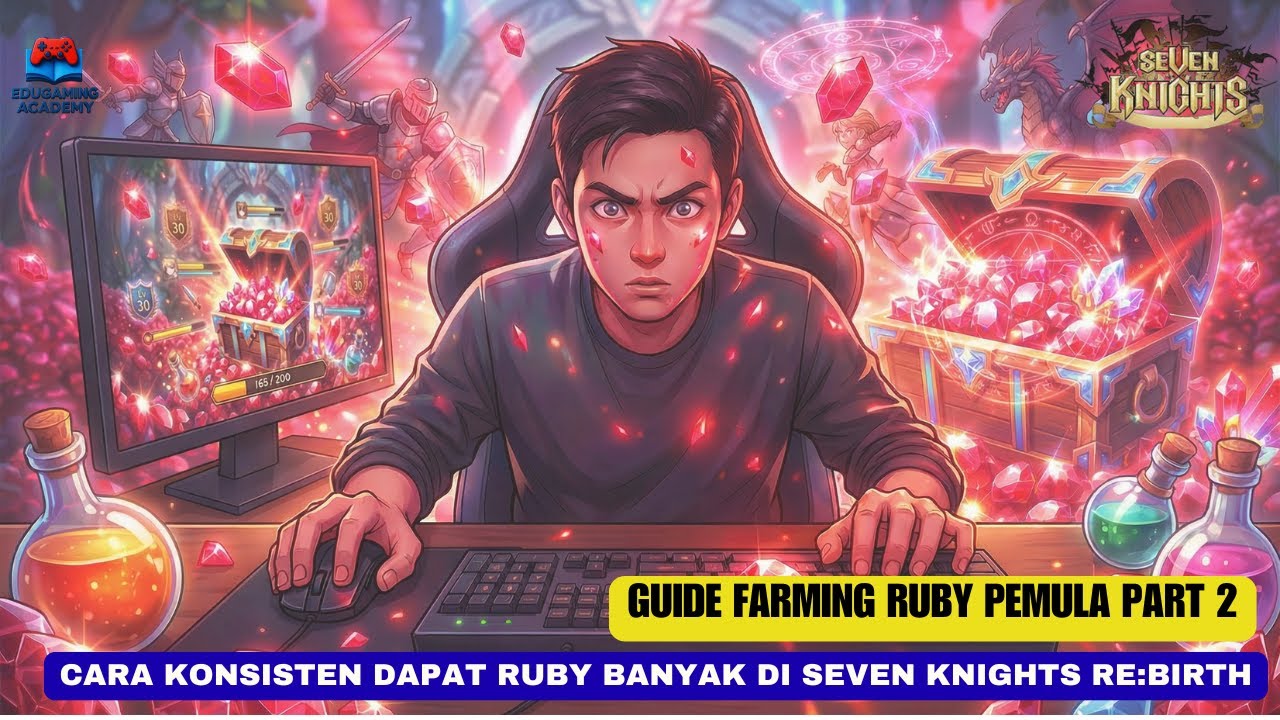 Guide Farming Ruby Pemula PART 2 | Cara Konsisten Dapat Ruby Banyak di Seven Knights Re:Birth