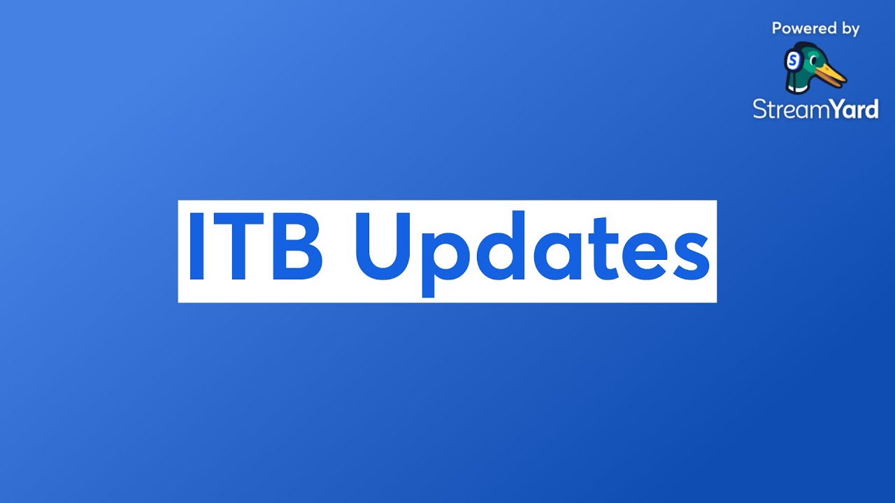 ITB Updates