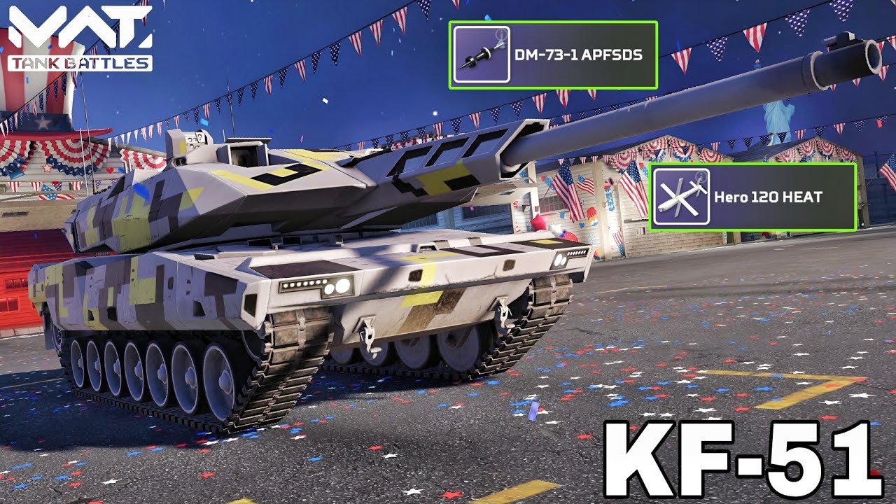 KF-51 Tier 4 Brutal Tank Gameplay 🔥 MWT :  TANK BATTLES