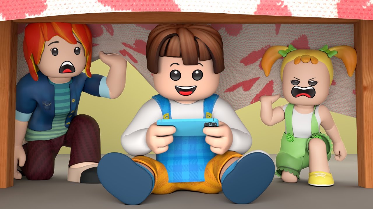 ROBLOX Брукхейвен 🏡RP: Непослушный брат и золотая сестра | Roblox Джек