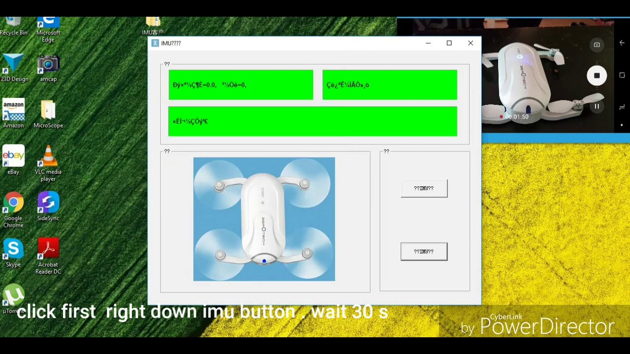 how to fix dobby drone imu / flight permit error
