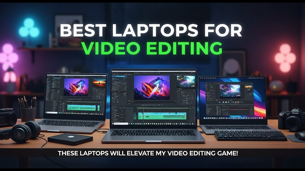 TOP 5 Best Laptops For Video Editing 2026 | Laptops That Make Video Editing Smooth And Fast