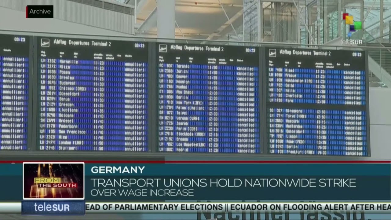 Transport workers' strike paralyzes Germany