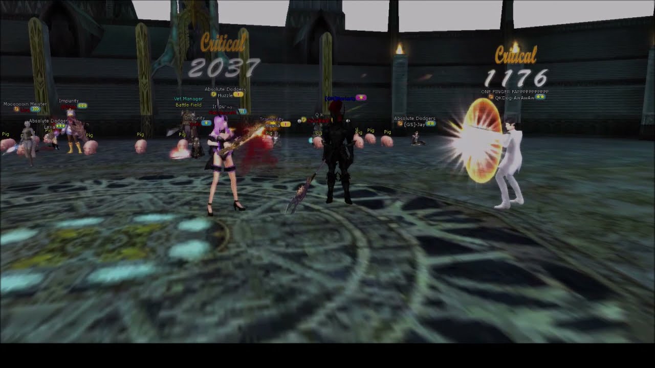 Shaiya Elixir - Best of Class Tournament Grand Finals (Hunter/Archer) Mr.Boo vs Huzzle