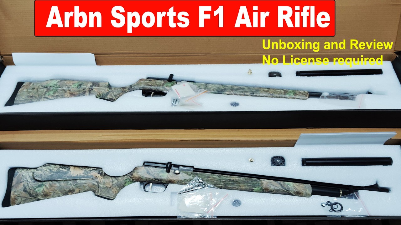 ARBN Sports F1 | Unboxing and Review | Best Budget Indian PCP Air Rifle |