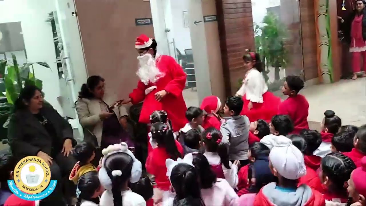 MRV Public School Celebrating Christmas