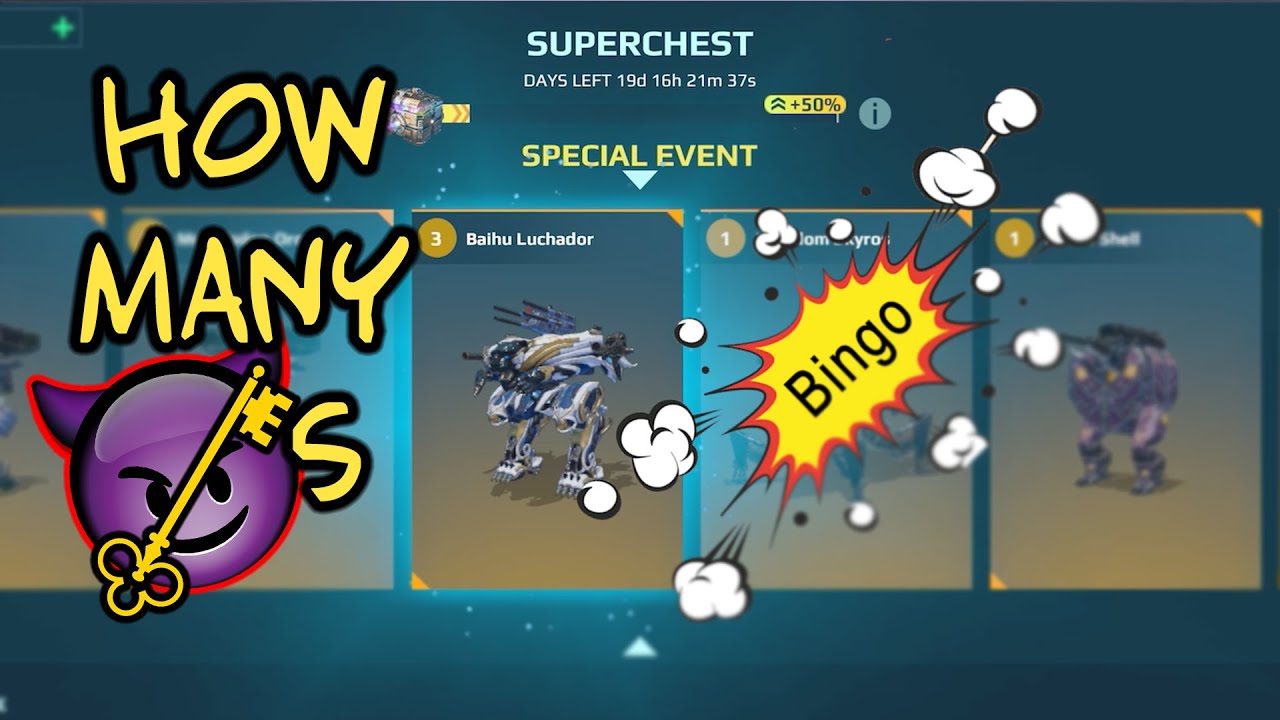 How many 1K keys would you need to open a Superchest?