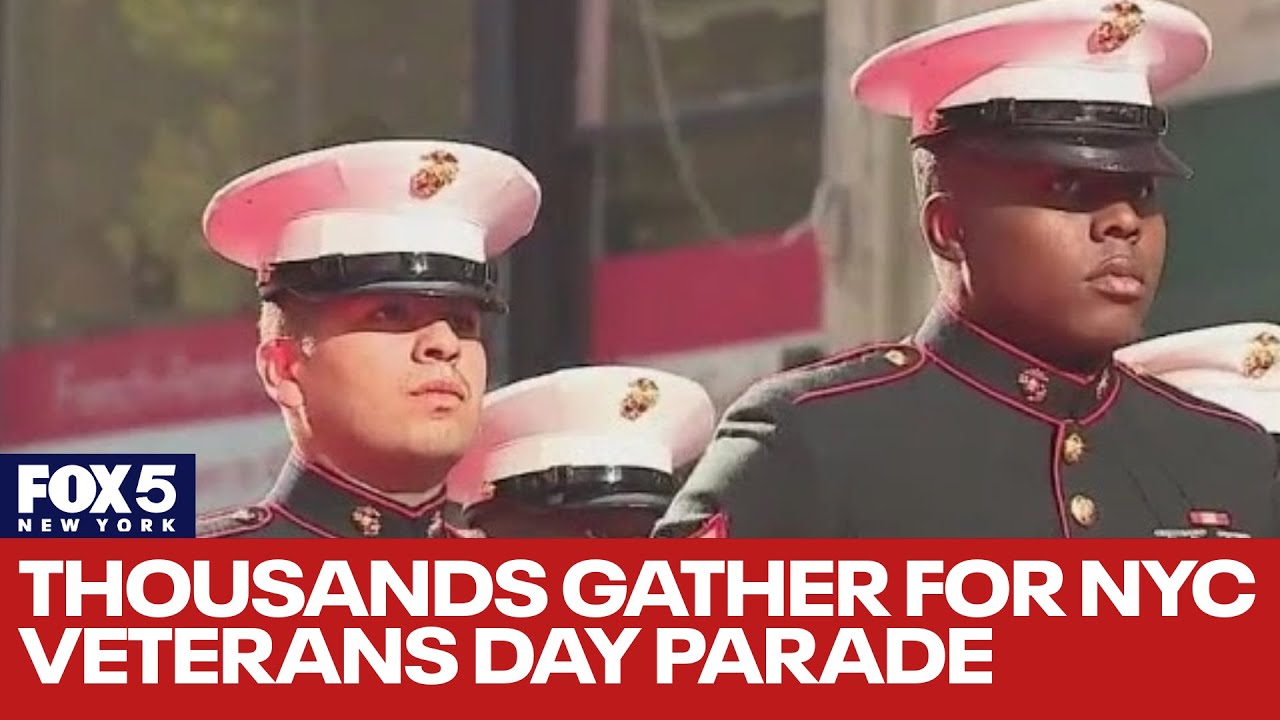 Thousands gather for NYC's Veterans Day Parade