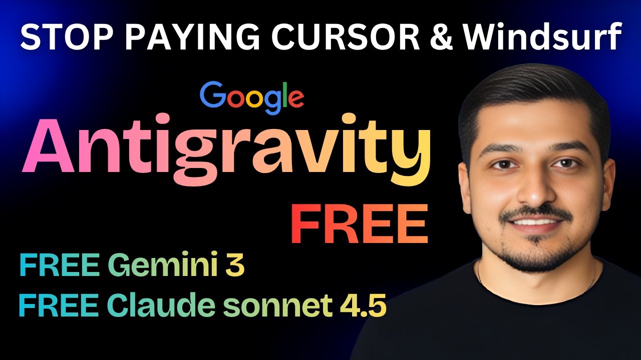 Google Antigravity: среда разработки Agentic следующего поколения (БЕСПЛАТНО Gemini 3 и Claude 4.5)