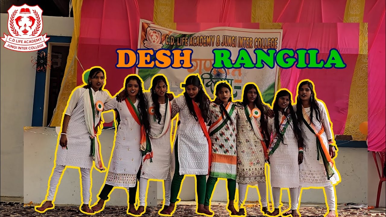 07 || Republic day Dance performance by class 9th and 11th girls.