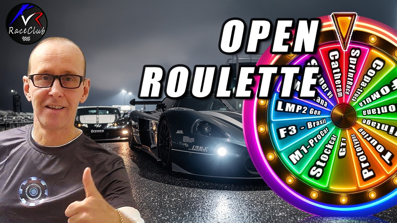 OPEN ROULETTE du KV RaceClub sur Automobilista2 🤙 - Pimax Micro Oled