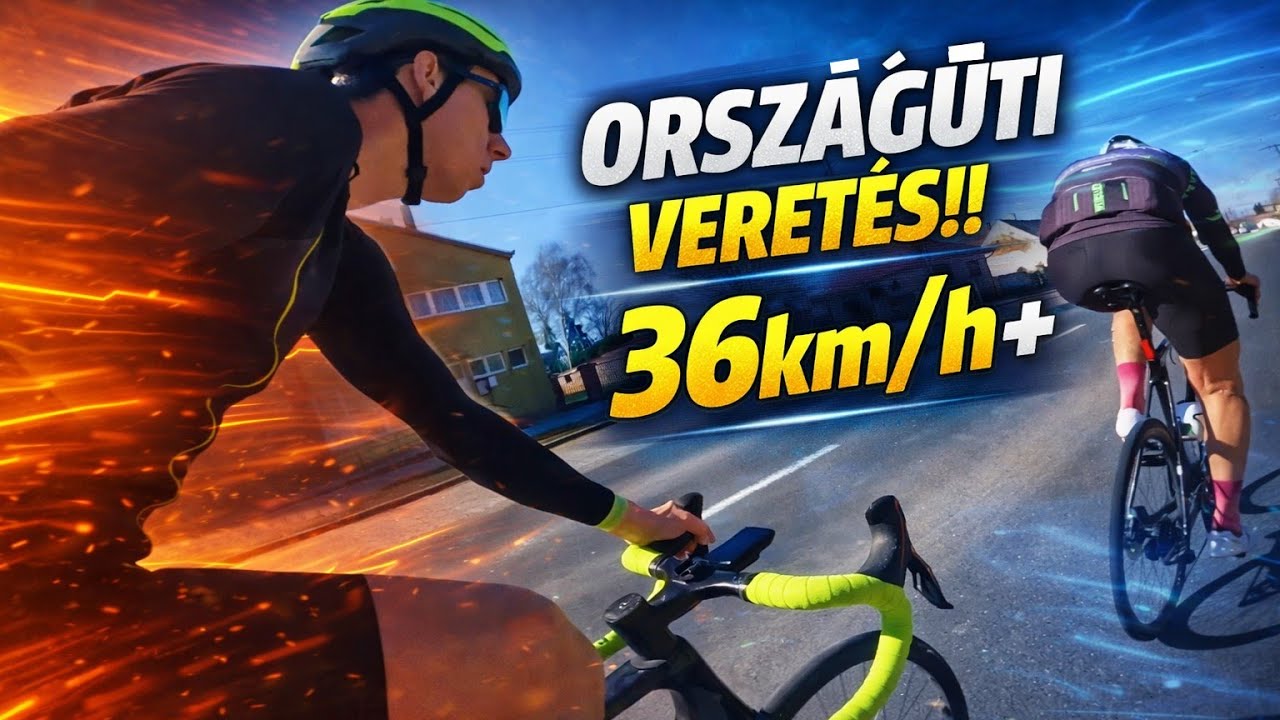 Országúti veretés Krisztiánnal!