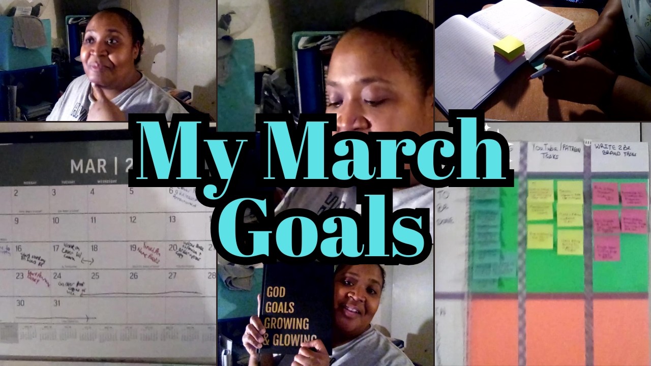 My Goals for March | Writing Goals | Publishing Goals | Planning for Success