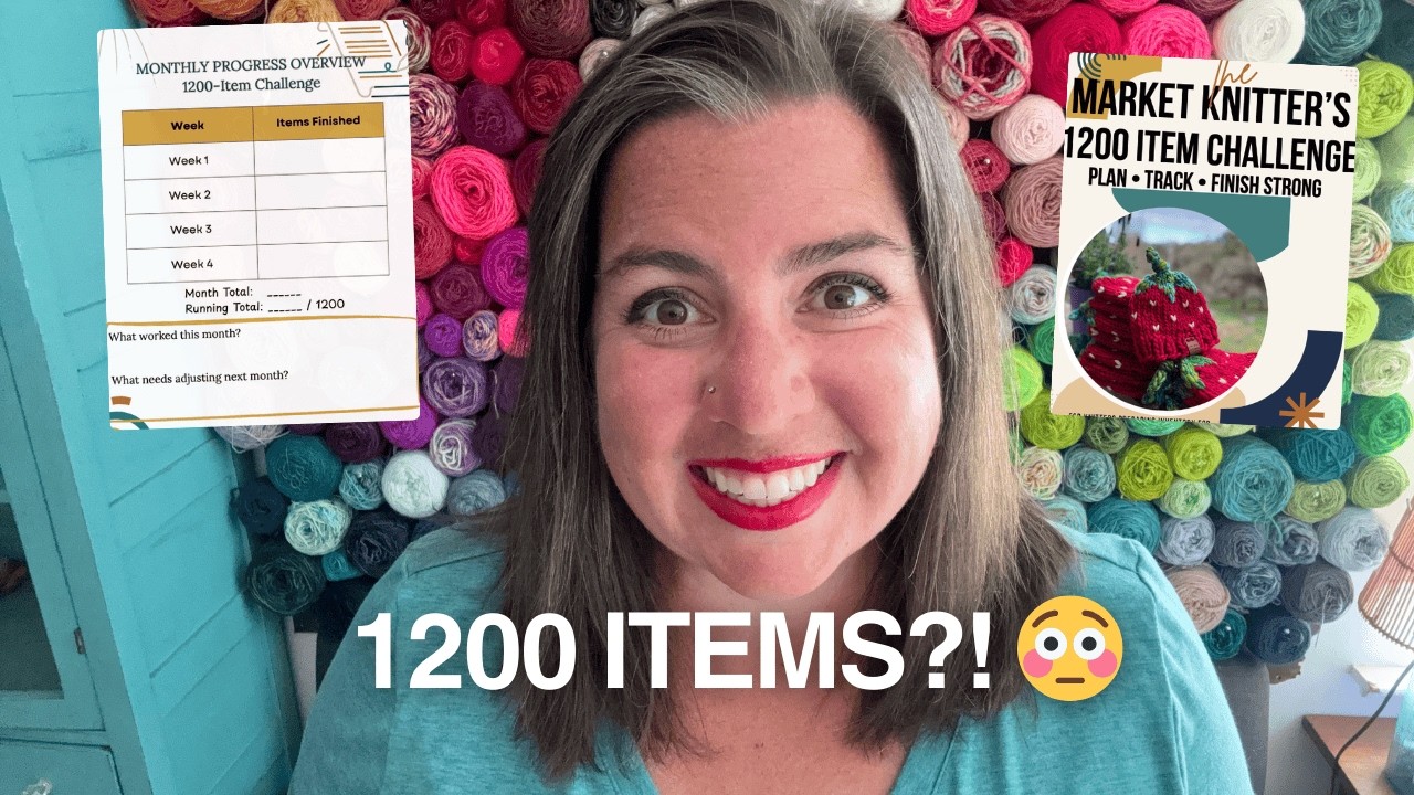 I’m Making 1,200 Knit Items by November | The 1200 Items Challenge