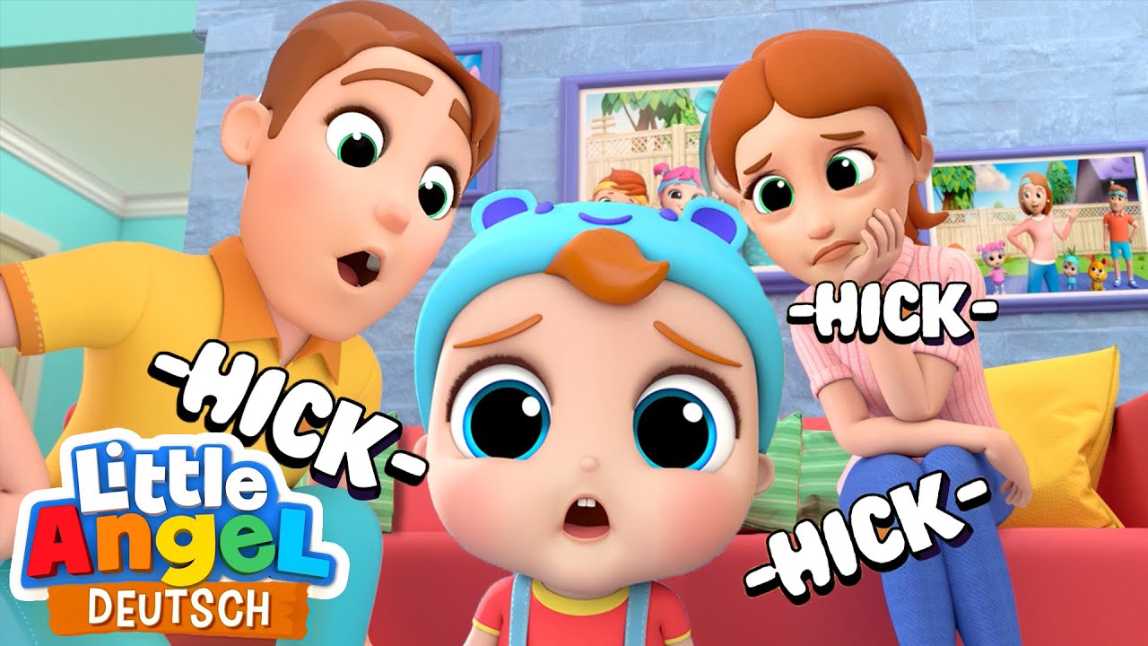 Der Schluckauf | Der Hicks muss weg! | Little Angel Deutsch &ndash; Kinderlieder