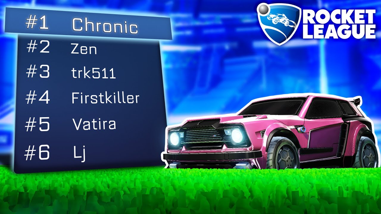 This Is What Getting #1 In The World Looks Like In Rocket League