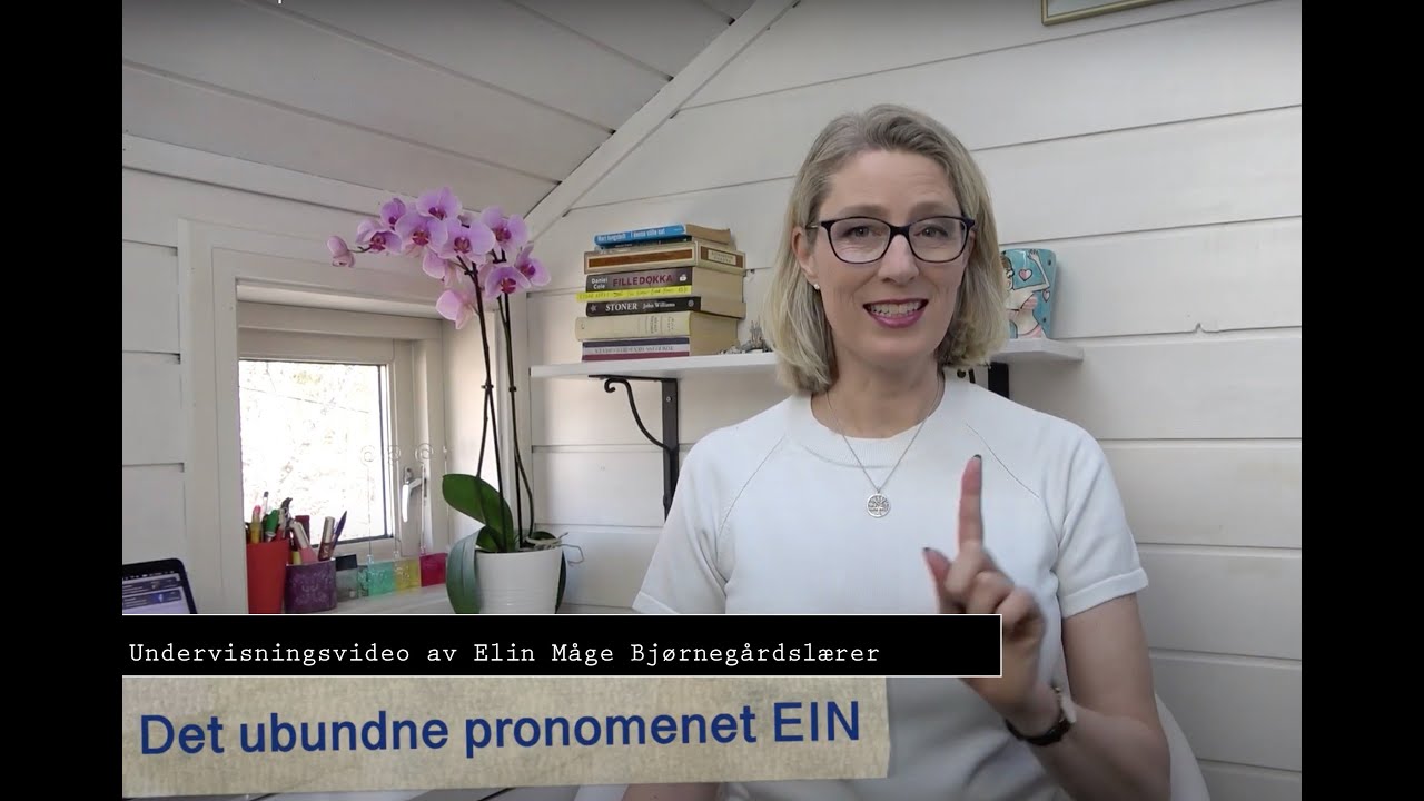 Skriv EIN - ikkje MAN