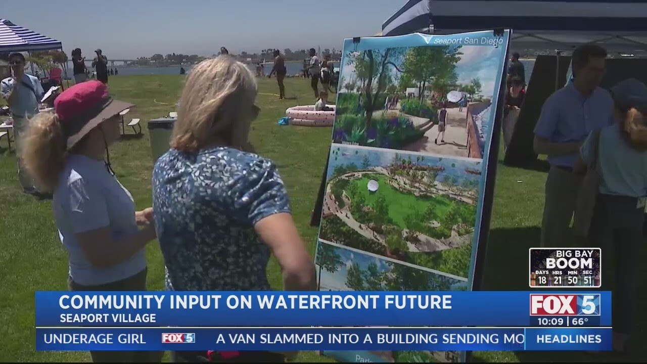 Community input on future of waterfront at Seaport Village