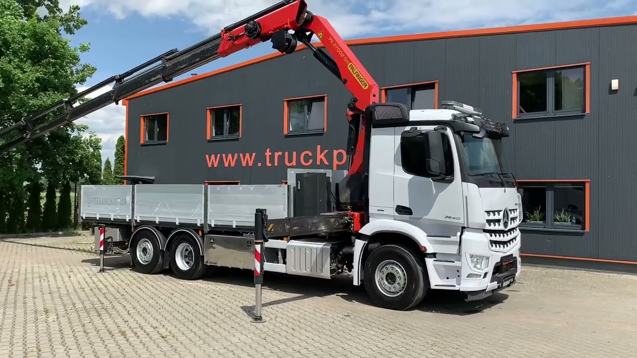 Mercedes Benz AROCS 2640 6x2 (2018) PALFINGER PK27002SH