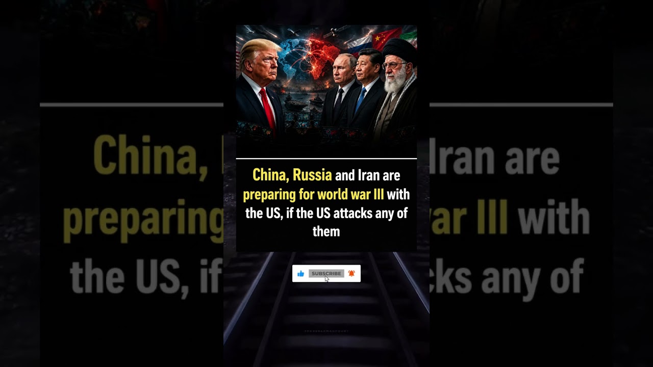 China, Russia & Iran vs USA? World War 3 Fears Explained