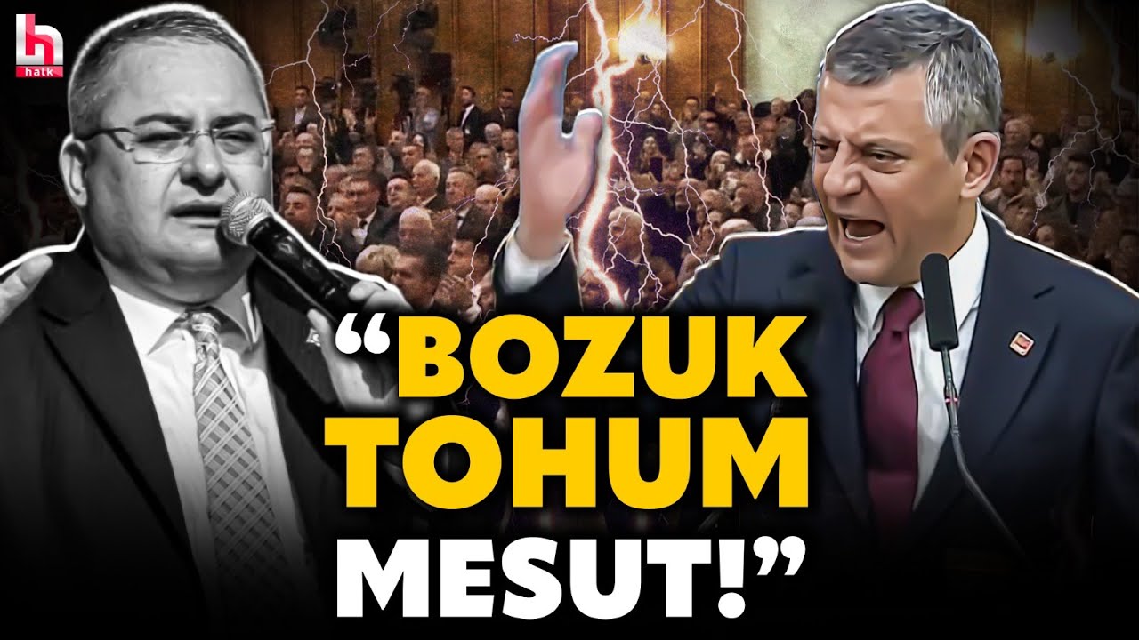 ÖZGÜR ÖZEL'İ HİÇ BÖYLE GÖRMEDİNİZ! Mesut Özarslan'a açtı ağzını yumdu gözünü! Meclis'te tarihi çıkış