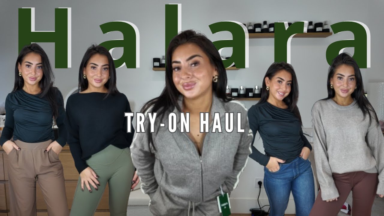 Try-On Haul Halara 👚👖| Mes tenues favorites ultra confortables + codes promo !