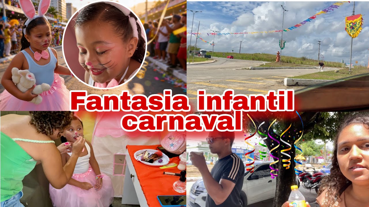 COMPRANDO FANTASIA DE CARNAVAL E ARRUMANDO / INFANTIL MENINA 💗🐰#viralvideo 