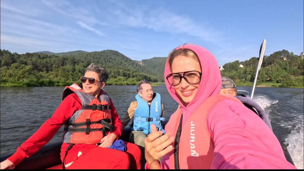 Подьём в 7 утра ради красоты💚Манская петля.Экскурсия на лодке
