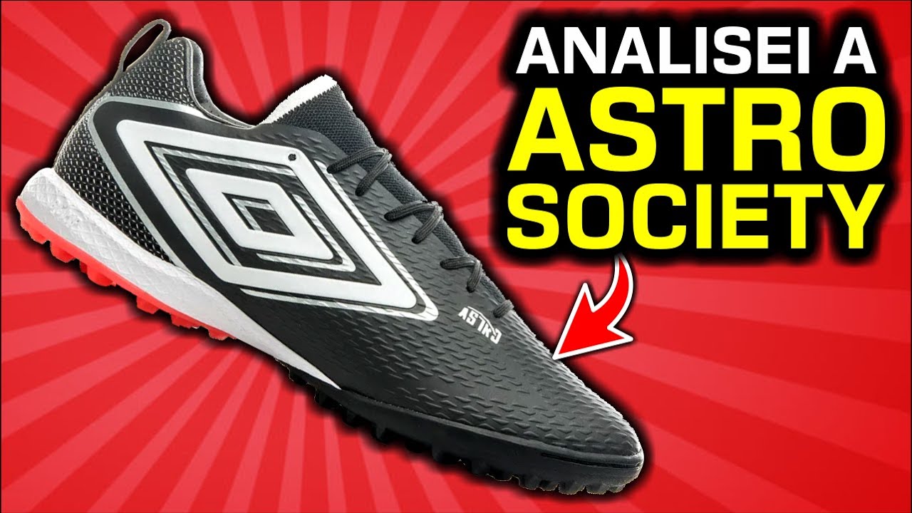 NÃO COMPRE antes de ASSISTIR ⚠️ - Análise chuteira society Umbro Astro TF