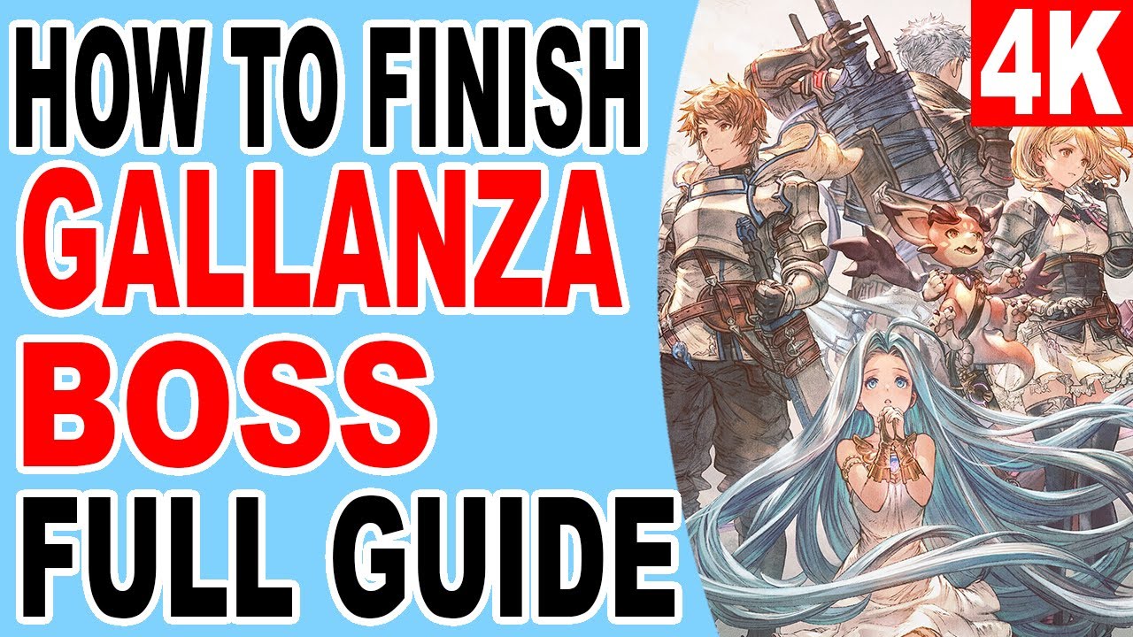 How to Beat Gallanza Boss - Chapter 4 - Granblue Fantasy Relink