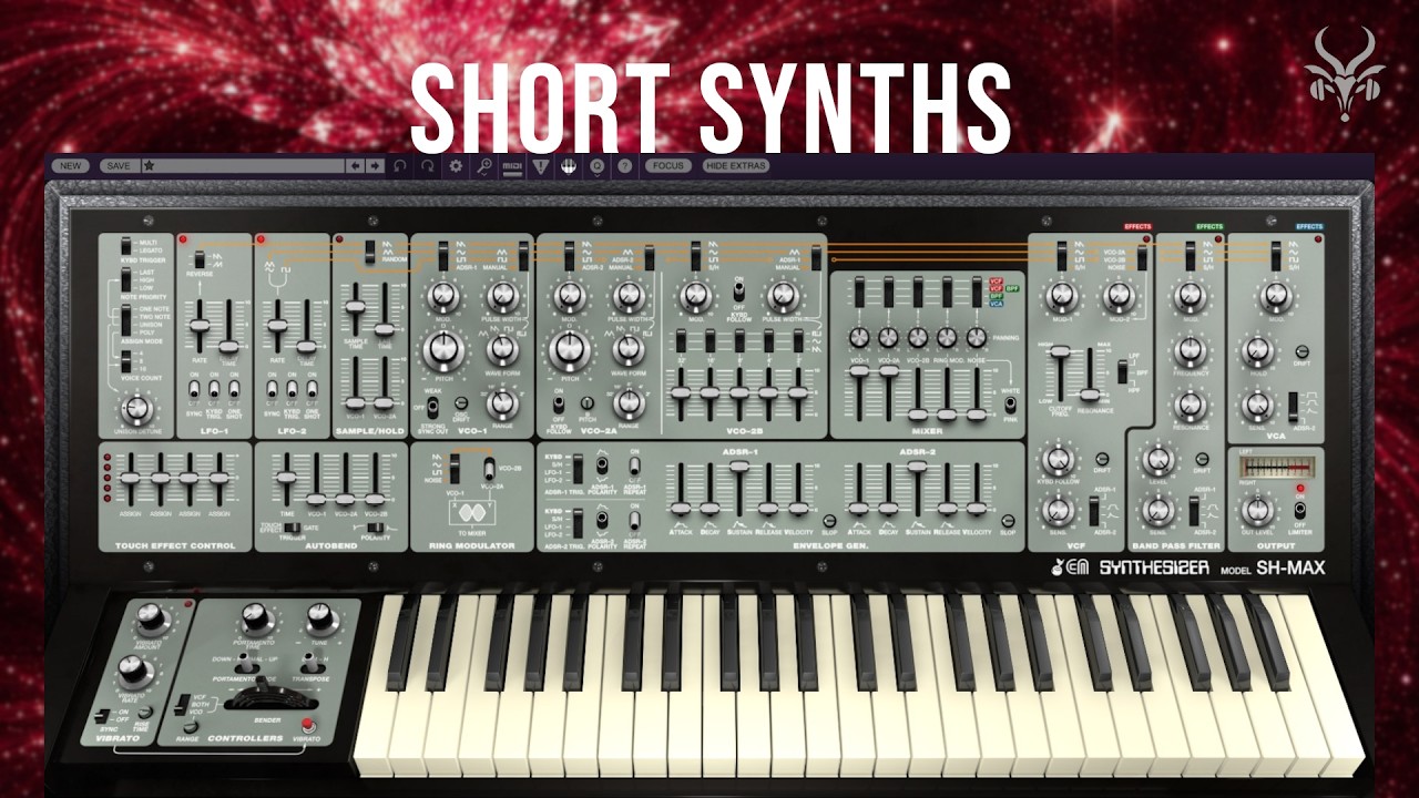 Cherry Audio SH-Max Presets | Vicious Antelope Shine Ruby | Vintage Plucks & Retro Synths