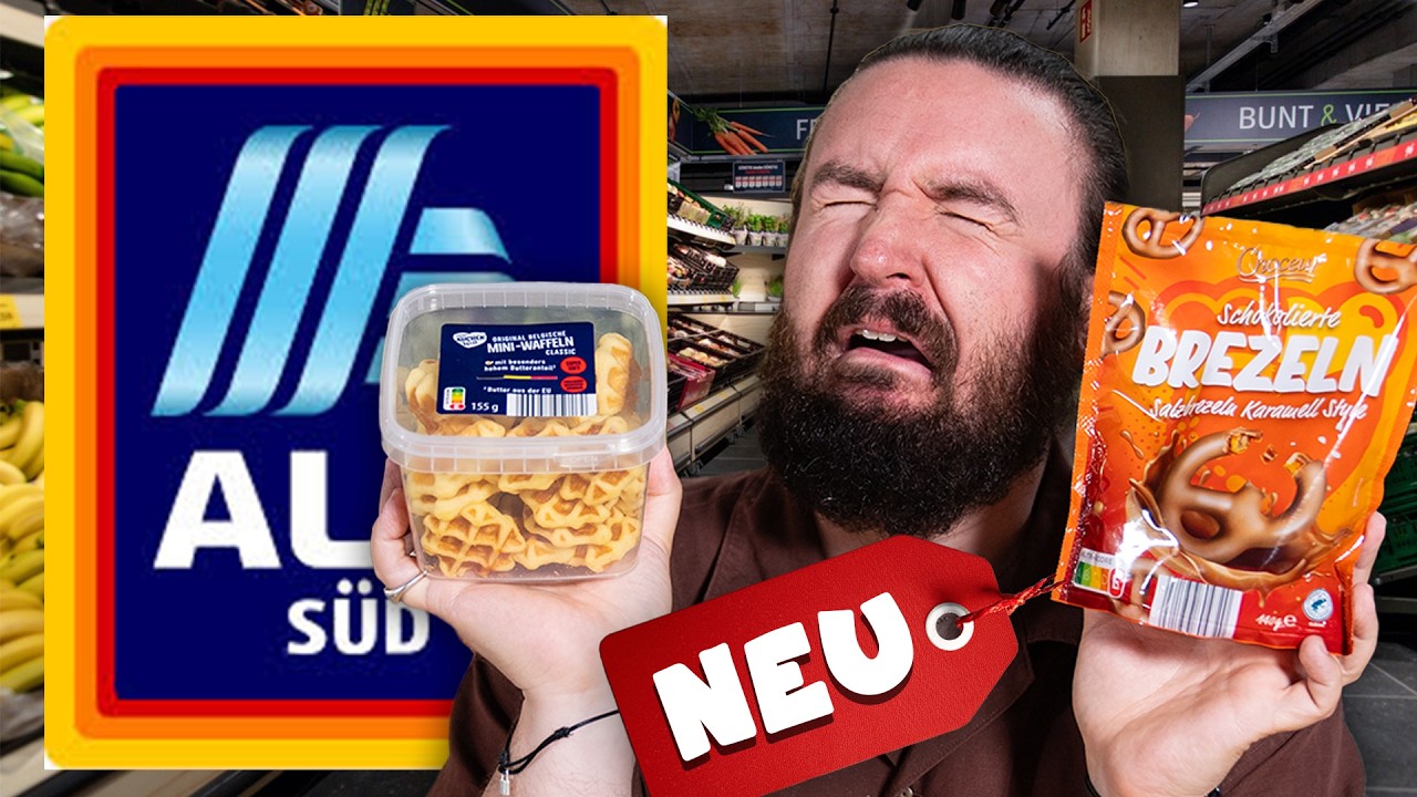 Ich TESTE alle NEUEN ALDI SUPERMARKT LEBENSMITTEL