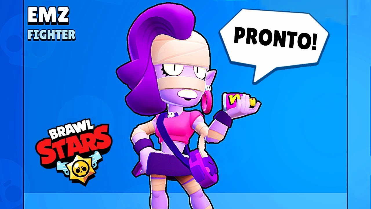 ANTEPRIMA! PROVIAMO EMZ, NUOVO BRAWLER GRATIS! - Brawl Stars