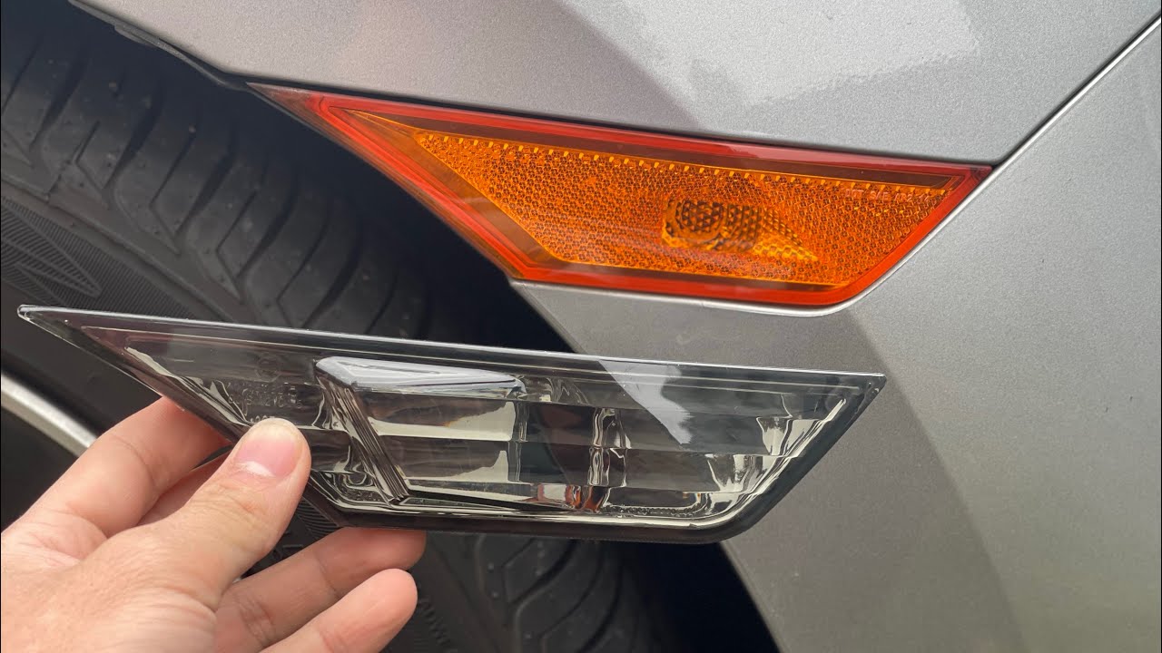 Quick installation! Side markers light on my (2016-2021)honda civic