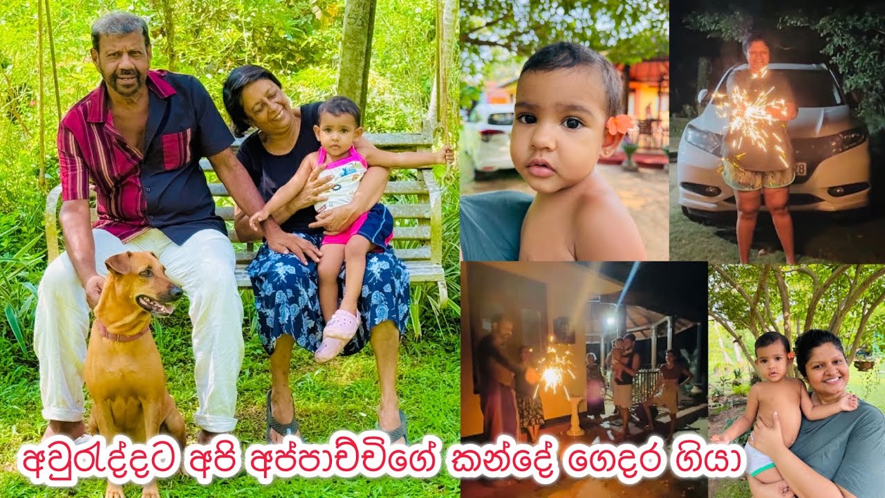 සිංහල අවුරැද්දට අපි අප්පාච්විලාගේ කන්දේ ගෙදර ගියා | පුංචාගේ කජු රෙසිපිය | කන්දේ ගෙදර අවුරැදු | Bhagi