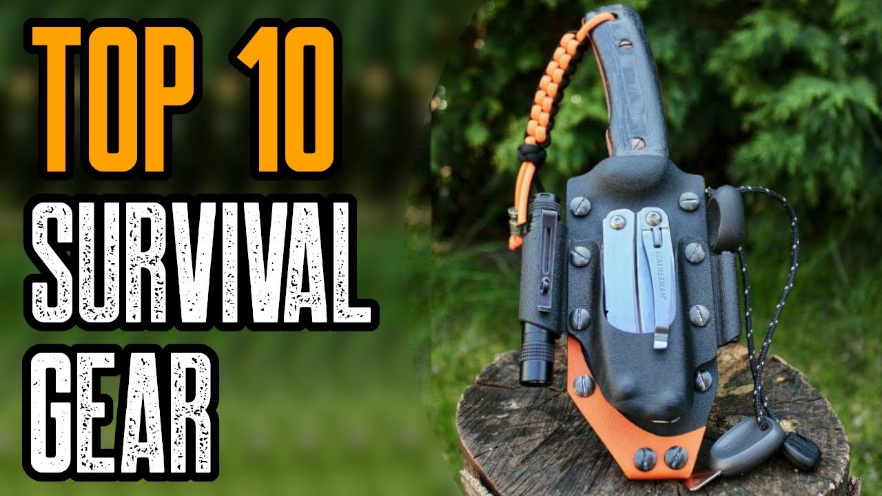 TOP 10 BEST OUTDOOR SURVIVAL GEAR ON AMAZON